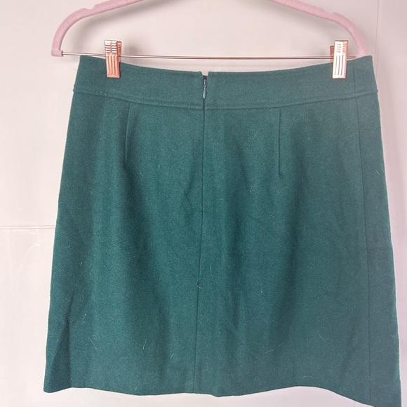 NWT JCrew wool a-line skirt - Picture 3 of 4
